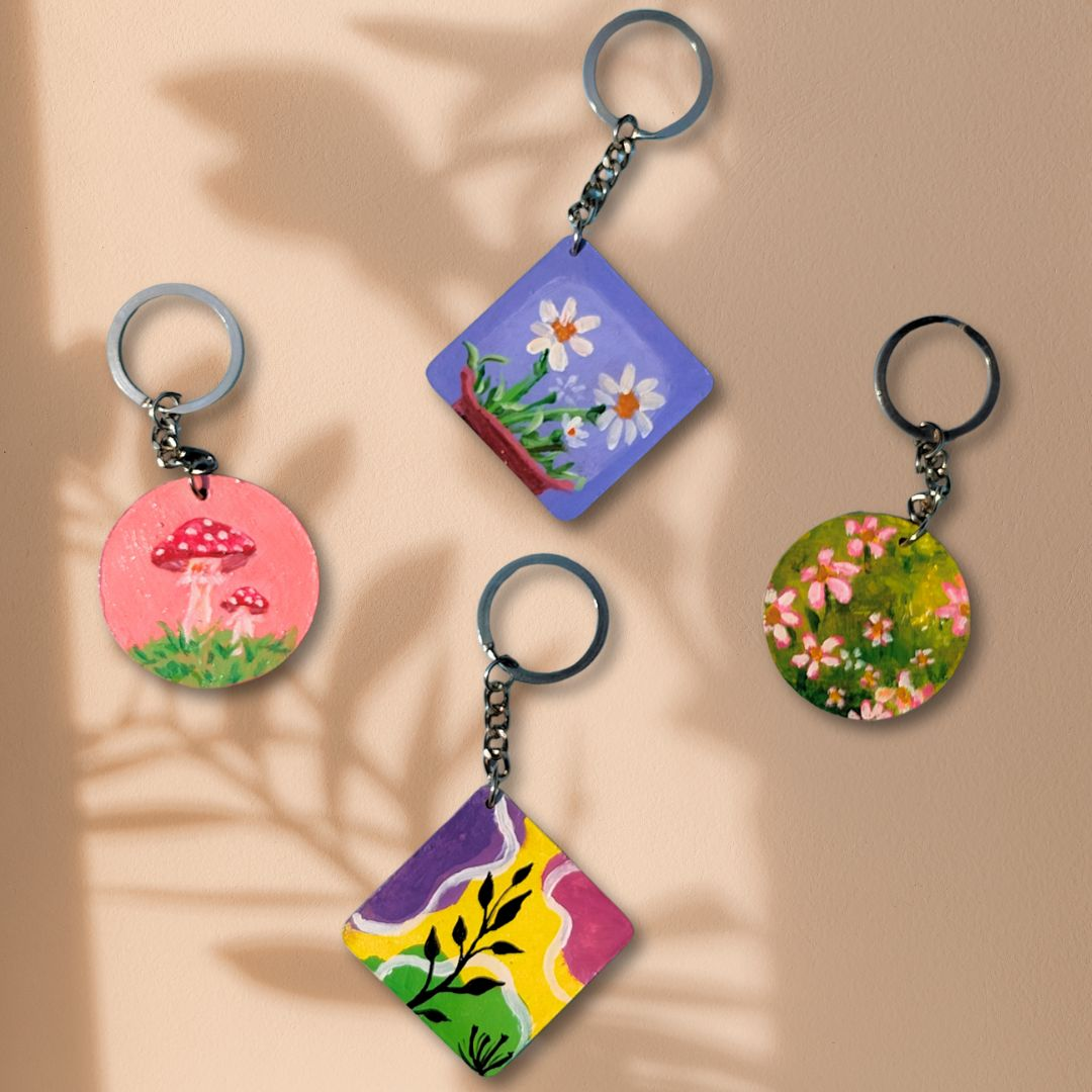 Hand-painted Keycharms